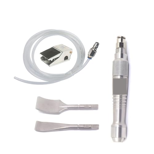 Pala neumática, cincel de aire, palas vibratorias for tallado comercial, pala de Gas astilladora de flujo de aire fundido de yeso médico,Herramientas neumáticas(WL-1259K2+foot switch)
