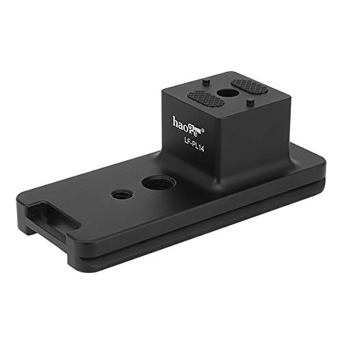 Anillo para trípode Haoge LF-PL14, soporte resistente Arca Swiss para Panasonic 100-400mm 2