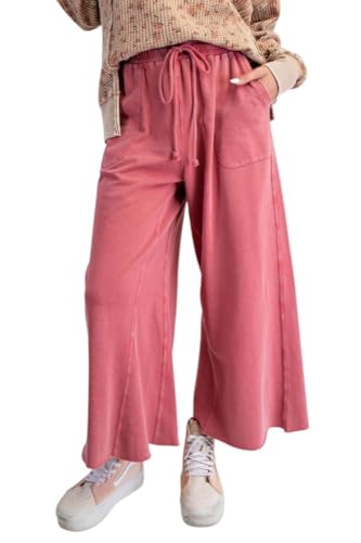 Easel Wide Leg Bohemian Palazzo Pants