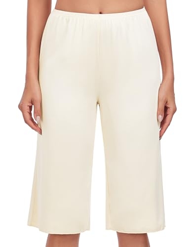 Image of MANCYFIT Culotte Slip for Women, Non-Cling Pettipants