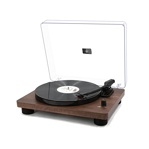 Tourne-Disque en Vinyle Bluetooth avec Cache Anti-poussière Transparent Tourne-Disque phonographe Vintage 2 Haut… - Les Beatles, Paul McCartney, John Lennon, RIngo Starr, George Harrison Tourne-Disque en Vinyle Bluetooth avec Cache Anti-poussière Transparent Tourne-Disque phonographe Vintage 2 Haut…