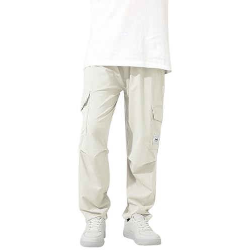 Kids Boys Cargo Pants Casual Hiking Sports Jogger Pants Unisex Boys Girls School Trousers Lightweight with Pockets