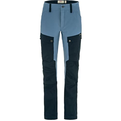 Fjällräven Damskie spodnie Keb, Dark Navy/Dawn Blue, 50/L, Dark Navy/Dawn Blue, 50 Długi