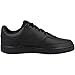 Nike Men's Court Vision Low Shoe, Black/Black-Black, 12 Regular US