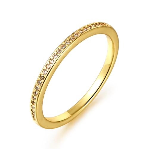 FLORA ANEL FOLHEADO A OURO 18K APARADOR DE ALIANÇA (Ouro, 16)