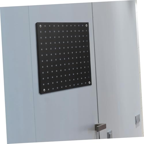 Panneau perforé mural métal noir ultra résistant pour outils - 7