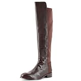 luichiny alpine snow bootie  Luichiny Damen Kniestiefel Echt Leder Trend LEE braun Gr. 39