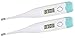 PEARL Thermometer Fieber: 2er-Set Medizinisches Fieberthermometer mit Fieberalarm, wasserdicht (rektal Fieberthermometer)