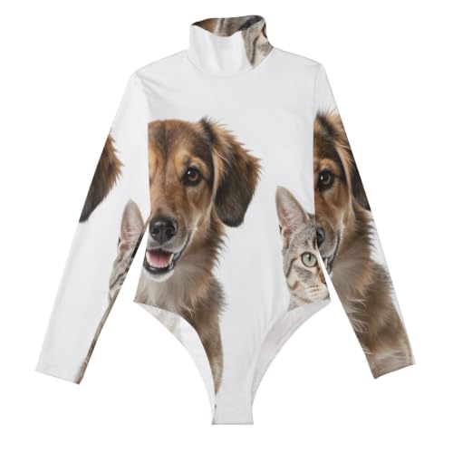 Camiseta sin mangas para mujer GuoChe que estiliza la figura con cuello falso
