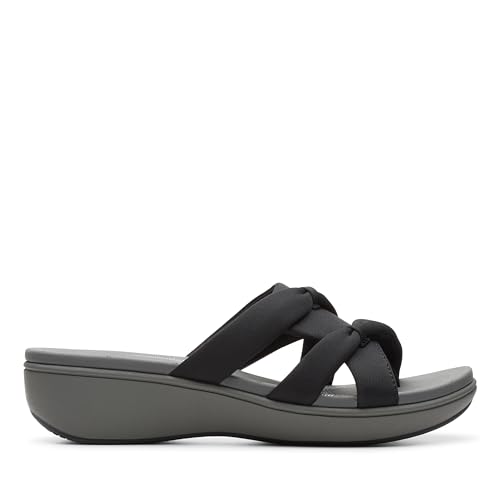 Clarks Women's Breeze Rae Cam Slide Sandal2