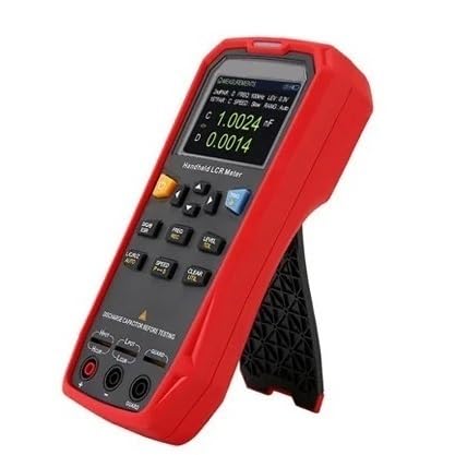Medidor LCR portátil, probador digital de precisión de 100kHz 0,1% con DCR, pantalla TFT de 2,8" for resistencia a capacitancia de inductancia(UT622E)