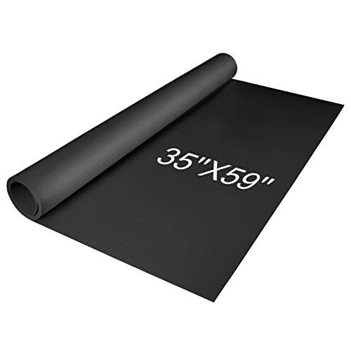 Image of MEARCOOH 2-Pack Large EVA Foam Sheets, Black 1mm EVA Foam Cosplay (1mm to 6mm), 35.5 inch x 59 inch Sheet Premium High Density 86 kg /m3 for Craft, DIY Projects (2PCS Black 1mm)