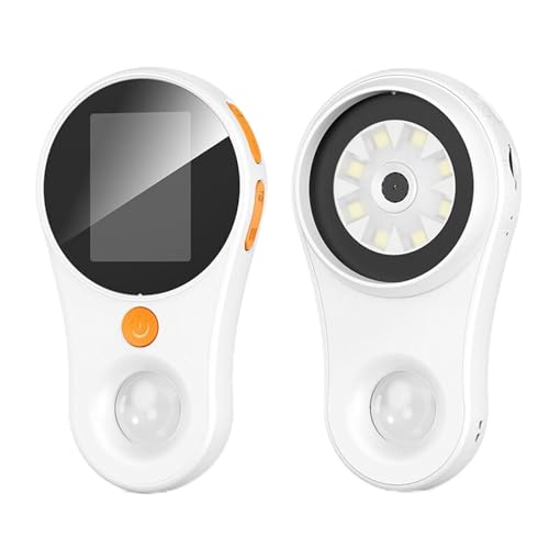 Handheld Digital Microscope, 500X Magnification, 2MP HD, Portable for Kids & Adults (White)
