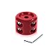 Car Rubber Winch Stopper for Cable Hook, Silicone Cable Saver Hook Stopper Line for ATV UTV Truck, Prevent Pulling Bounce, Shock Absorber with Allen Wrench, Quick Installation Tool (Red)