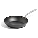 Made In Cookware - Seasoned 10' Blue Carbon Steel Frying Pan - (Like Cast Iron, but Better) - Professional Cookware - Crafted in Sweden - Induction Compatible