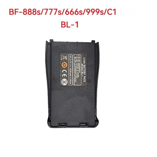 Batería Walkie Talkie BF-666S de 3.4V recargable compatible con radios de largo alcance 2800mAh 6