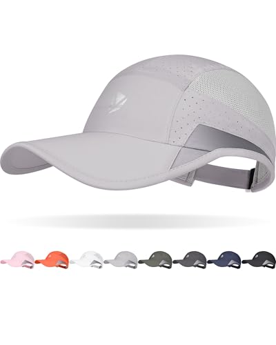 YANIKY Laufcap für Herren & Damen,schnell trocknende leichte Baseball Cap,UPF 50 + atmungsaktive Baseballkappe | Reflektivem Sportkappe für Outdoor Golf, Wandern