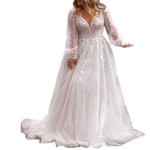 Plus Size Wedding Dresses for Women Off Shoulder Long Ball Gowns 2025 Sweetheart Lace Appliques Tulles Bridal Gowns