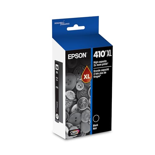 Image of EPSON 410 Claria Premium Ink High Capacity (T410XL020) Works with Expression XP-530, 630, 640, 7100, 830