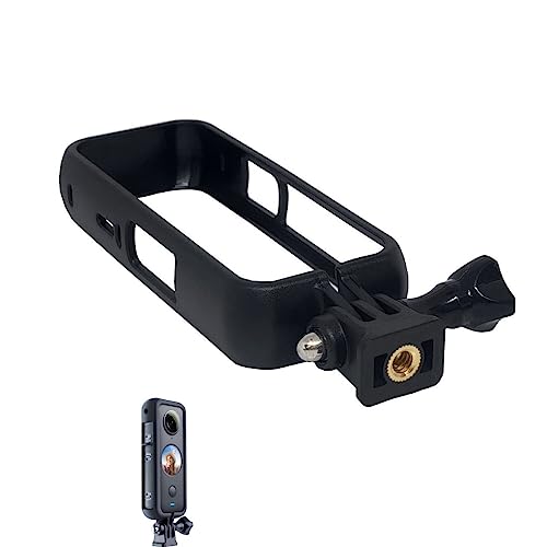 Image of BKN 6 in1 Action Camera Accessories Kit for Insta 360 X3 for Vlogger, Rider, Motorcycle, Bike | Included 4-Way Chin Mount, Lens Guard, Camera Bag, Plastic Case, Double Ball Head & Bike Handlebar