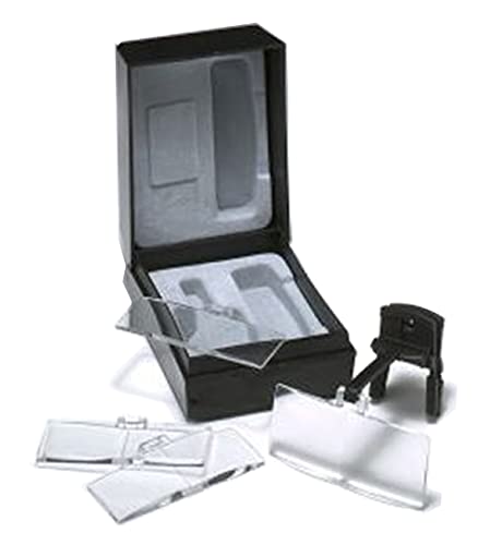 Kikar - Loupe Amovible avec 4 lentilles interchangeables - Adaptable à toutes les montures