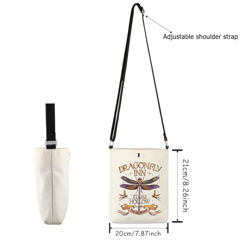 Lywjyb Birdgot TV Series Crossbody Bag Lorelai And Rory Fans Gift Dragonfly Gift Stars Hollow Merch2