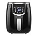 VGAGV Friggitrice Ad Aria 5.5L Friggitrice Senza Olio di Grande capacità Friggitrice Intelligente con Touch Screen Friggitrice Ad Aria Elettrica Macchina per Patatine Fritte