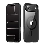 For iPhone Air 2025 用 ケース クリア マグネット搭載 TPU+PC 軽量 MagSafe 米軍MIL規格 クリア 衝撃吸収 スマホケース 耐久性 アイフォン air 対応 ケース ワイヤレス充電対応 黄ばみなし 落下防止 いphone 17 air 保護カバー