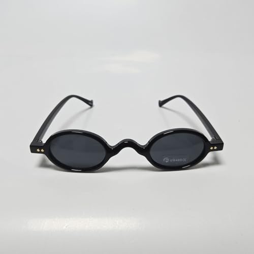 Vintage Mini Round Sunglasses - Retro Y2K Style UV400 Protection Unisex Eyewear for Travel, Party & Daily Wear2