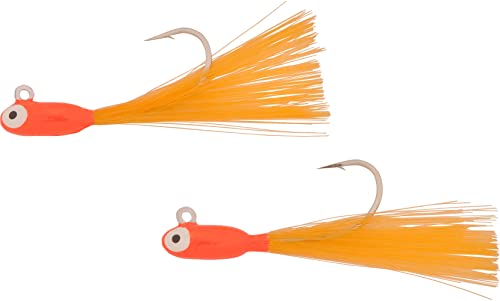 H&H Mag Speck Rig, 2-Piece Fishing Lure Set, Orange/Orange, 1/8 oz, 1/4 oz, Sport Fishing, 9790189011