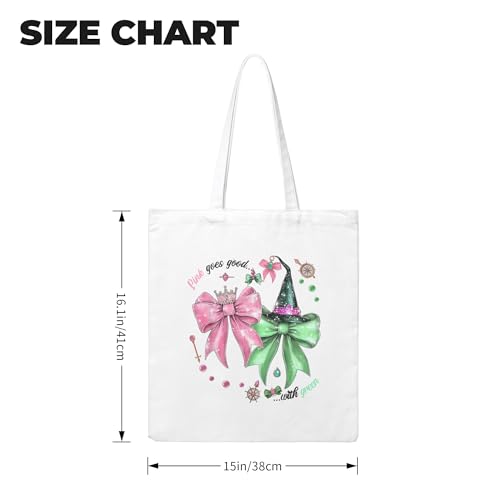 Bolso Tote Musical Popular para Mujer Blanco miniatura 6