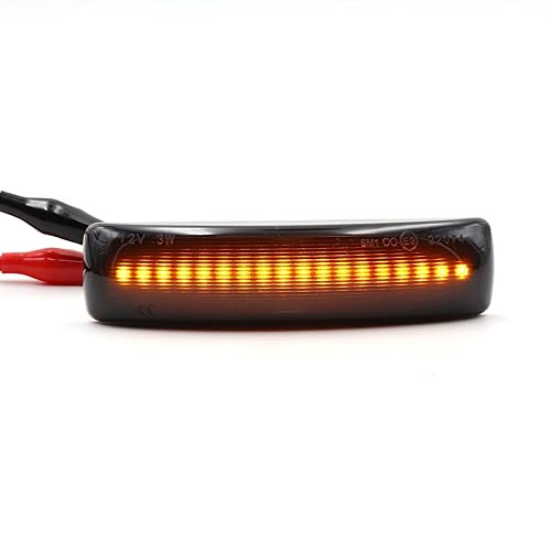 Luces intermitentes secuenciales para Range Rover Sport y Discovery led ámbar lateral 1 par 6