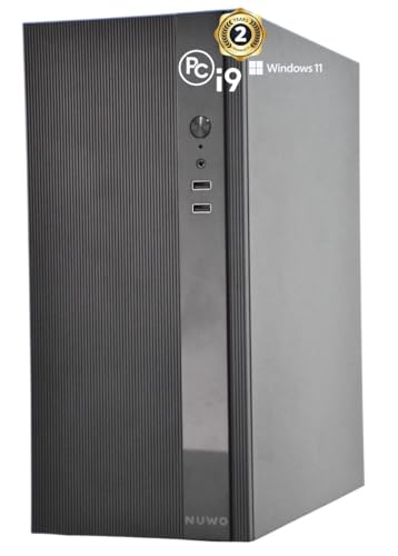 Migliori PC desktop fissi Pc Fisso i9 intel core i9-9900T Cpu fino a 4.40ghz, 32gb Ram Ddr4, Ssd M.2 da 1TB, Wifi Incluso, Windows 11 Pro, Office 2019, Computer PC Desktop completo per ufficio,casa pronto all'uso