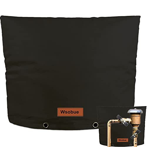 Wsobue Backflow Insulated Sprinkler Valve Cover for Outside 30''W x 24''H