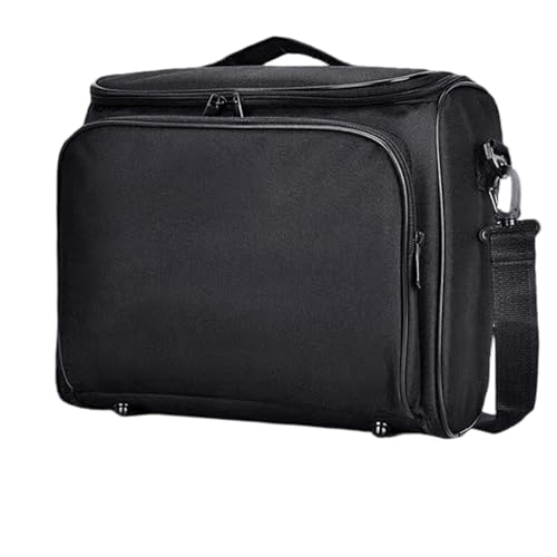 Funda portátil para proyector de tela oxford con interior acolchado para transporte seguro y accesorios miniatura 1