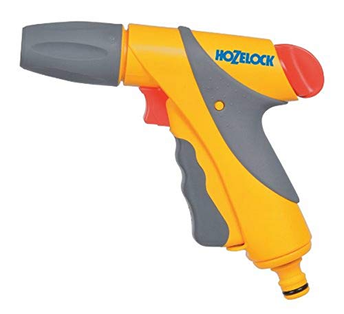 HOZELOCK - Jet Spray Gun Plus : Ideal for Maintenance and Watering, Daily or Intensive Use, Ergonomic Design, Locking Function and Flow Control: 3 Spray Patterns [2682P0000]