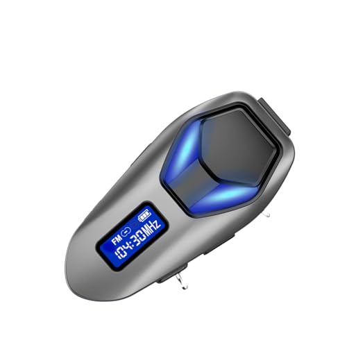 Altavoces para casco de motocicleta Naroote IP65 con Bluetooth e intercomunicador 3
