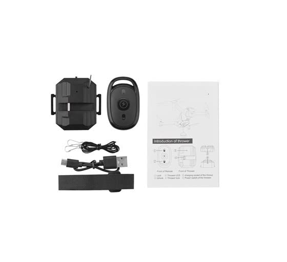 ZWDOZMD Piezas para Drones de caída Airdrop for dji Mavic Mini 2/Mini 3 Pro/Mini/Mini SE, Cebo de Pesca, Regalo de Transporte de Lanzador de Rescate de Vida(For Mini Series)