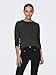 ONLY Damen Onllesly Kings L/S KNT Noos Pullover 15170427,Dark Grey Melange,L
