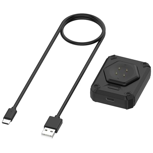 Google Pixel Watch 3/Watch 2 / Fitbit Versa 4/Versa 3/Sense 2/Sense 1/ACE LTE��p�[�d��b����2000mAh���`�E���C�I���d�r Type-C�[�d�� ���C�z�����[�d�o���N