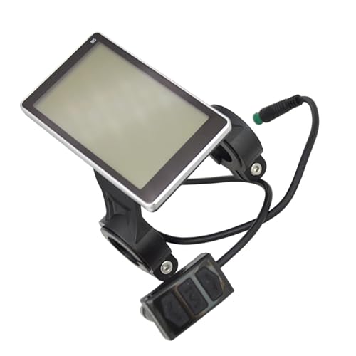 Electric Bike LCD Display 24V/36V/48V Bicycles LCD Display Meter Display Control Panel for Electric Scooter