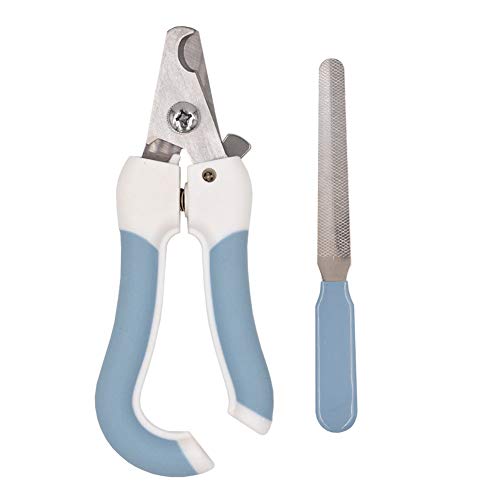 Hellomamma Dog Nail Clippers Cat Claw Trimmer Pet Toenail Cutter Blade Razor Grooming Tool with Nail File for Rabbit Bird Pigs Ferret