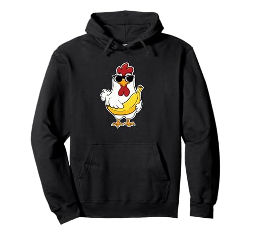 Plátano de Pollo Fresco Sudadera con Capucha