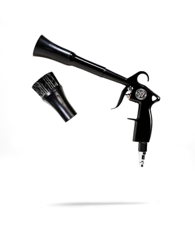 Adam's Tornado Interior Cleaning Tool - Professional High Powered Air Blower Blaster Cleaning Blower Gun for Quick Auot Interior Car Detailing, Drying, Cleaning, Removing Dirt, Dust & Debris