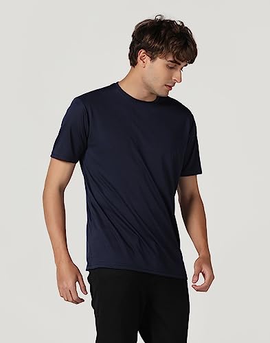 Image of INKKR Men's Short Sleeve Round Neck Dry Fit Multicolor T-Shirt Combo