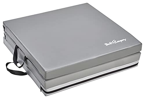 Bad Company Zachte vloermat, 3-voudig opvouwbaar, inklapbare trainingsmat, 180 x 60 x 5 cm, van schuim met handgrepen in… - Image 6