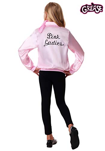 Chaqueta Pink Ladies para niña disfraz Grease miniatura 4