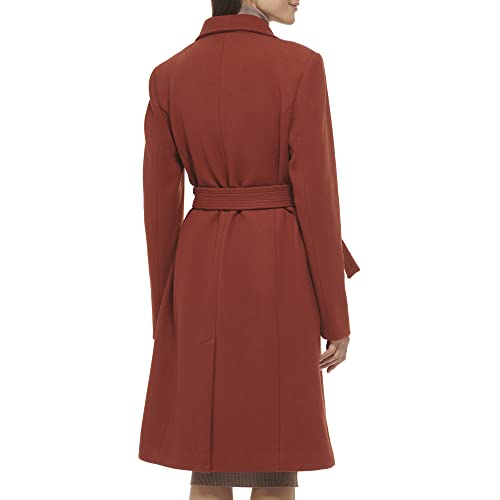Cole Haan Women's Belted Coat Wool with Cuff Details3