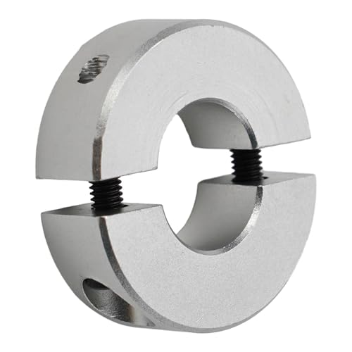 Collar de abrazadera sin daños para eje de 15mm en aleación de aluminio de doble división