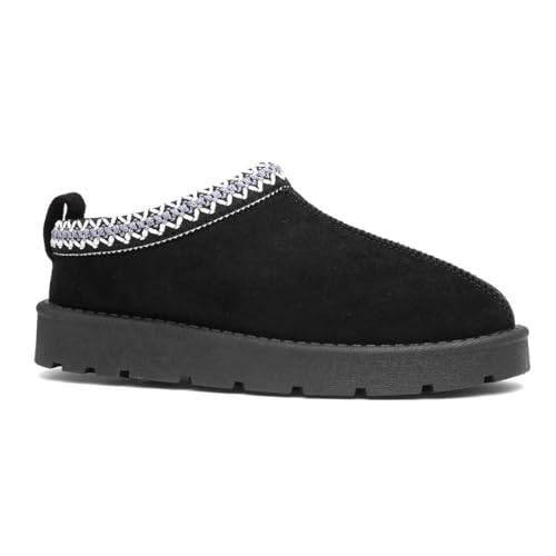 TRUFFLE Chloe Womens Black Casual Shoe - Image 9